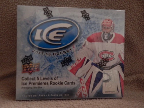 2017-18 Upper Deck ICE NHL Hockey Hobby Box - Factory Sealed