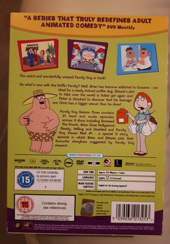 Family Guy - Season's 1 - 6. (DVD) Very Good Conditions. - Picture 6 of 12