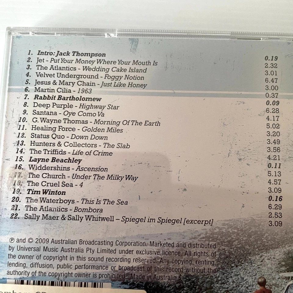 Bombora Soundtrack To Australian Surfing CD 2009 ABC Music Surf Alt Indie Rock - Image 4 of 4