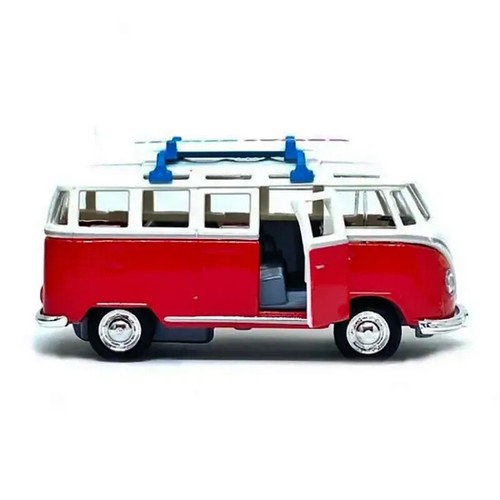 2021 VOLKSWAGEN VAN SAMBA W/SURFBOARD 1/40 DIECAST CAR MAISTO 21237 - Picture 4 of 5