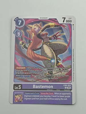 Digimon TCG Einzelkarte Bastemon NM