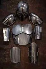 Mandalorian Beskar Armor Mando Fighting Armor Suit LARP Mandalorian Costume