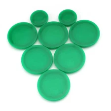 Grease Caps for John Deere 1023E 1025R 2025R Compact Tractor 120 Loader Green
