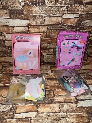 Glitter Girls by Battat Sweet Dazzle Tutu Sweater Outfit & Hair Acc 14'' Doll NOB