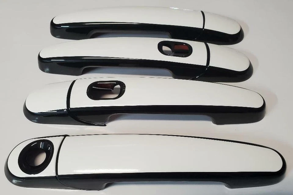 Superposiciones de manija de puerta personalizadas cromadas o negras Ford Taurus 2010-2020 TÚ ELIGES CLR  Foto 2 de 4