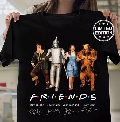 The Wizard Of Oz Friends 84TH Anniversary 1939-2023 Unisex Tshirt Men