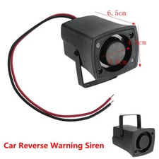 DC 12V Car Reverse Alarm Horn Warning Sound Backup Speaker Beep Beep 110dB Siren