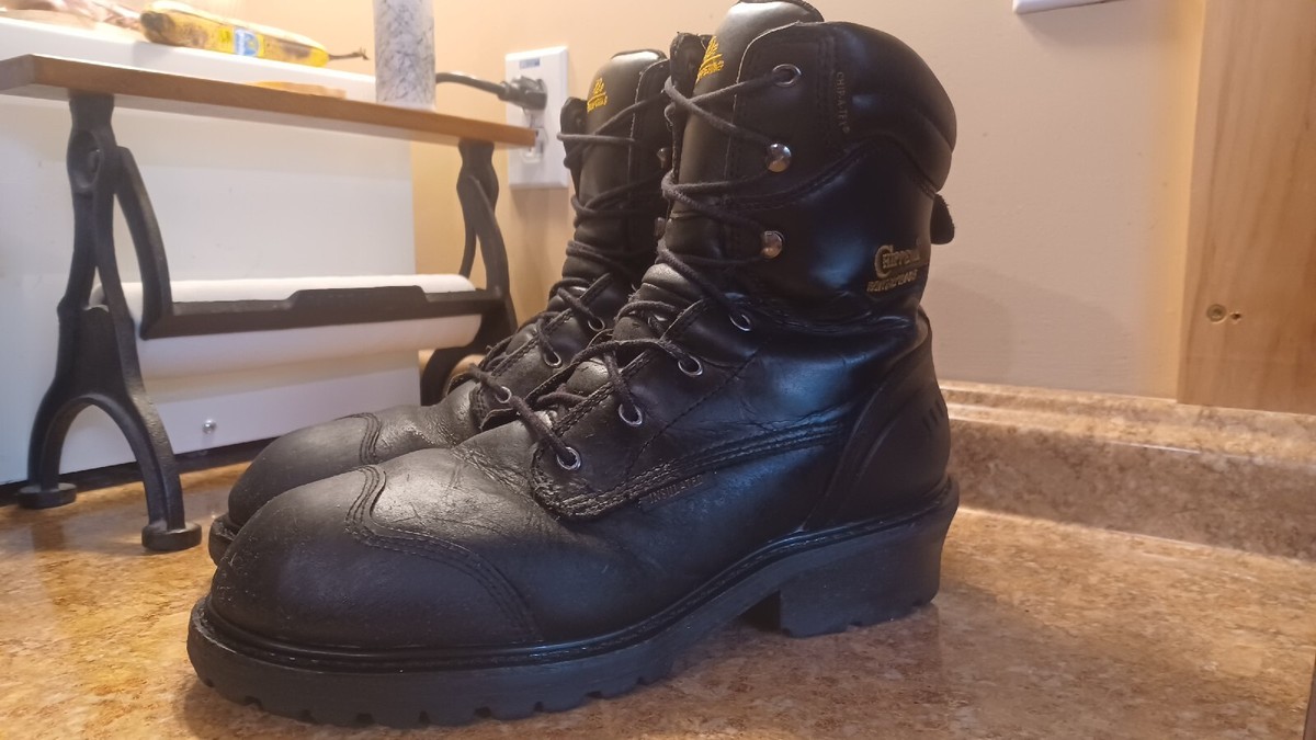 Chippewa Waterproof Thinsulate Ultra Steel Toe Black Leather  display picture 2