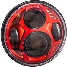 Letric Lighting Co. LLC-CC-5R 5.75in. LED Headlight - Color Collection Wide-Arra