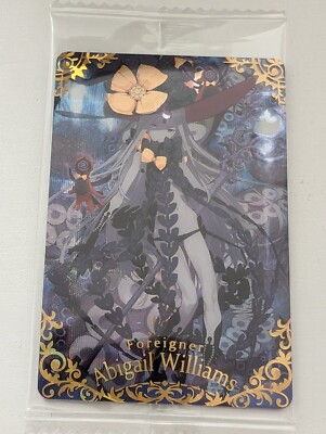 Fate Grand Order FGO Wafer Card Abigail Williams Foreigner ST08 (Twin Wafer Spec
