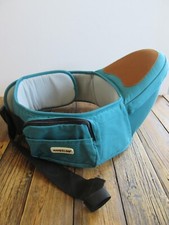 ANGELBB Baby Infant Hip Seat Carrier Pockets Lightweight Toddler Waist Pack Teal