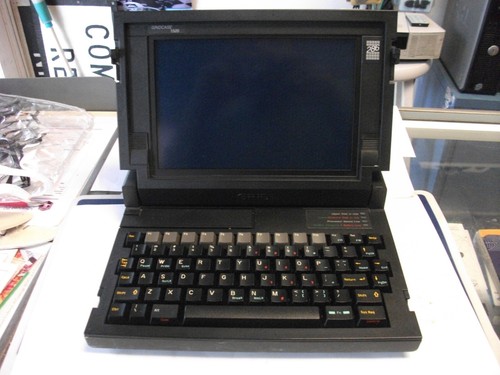 Vintage GridCase 1520 - 286 Black 3.5 Inch FDD Portable Laptop- For Parts