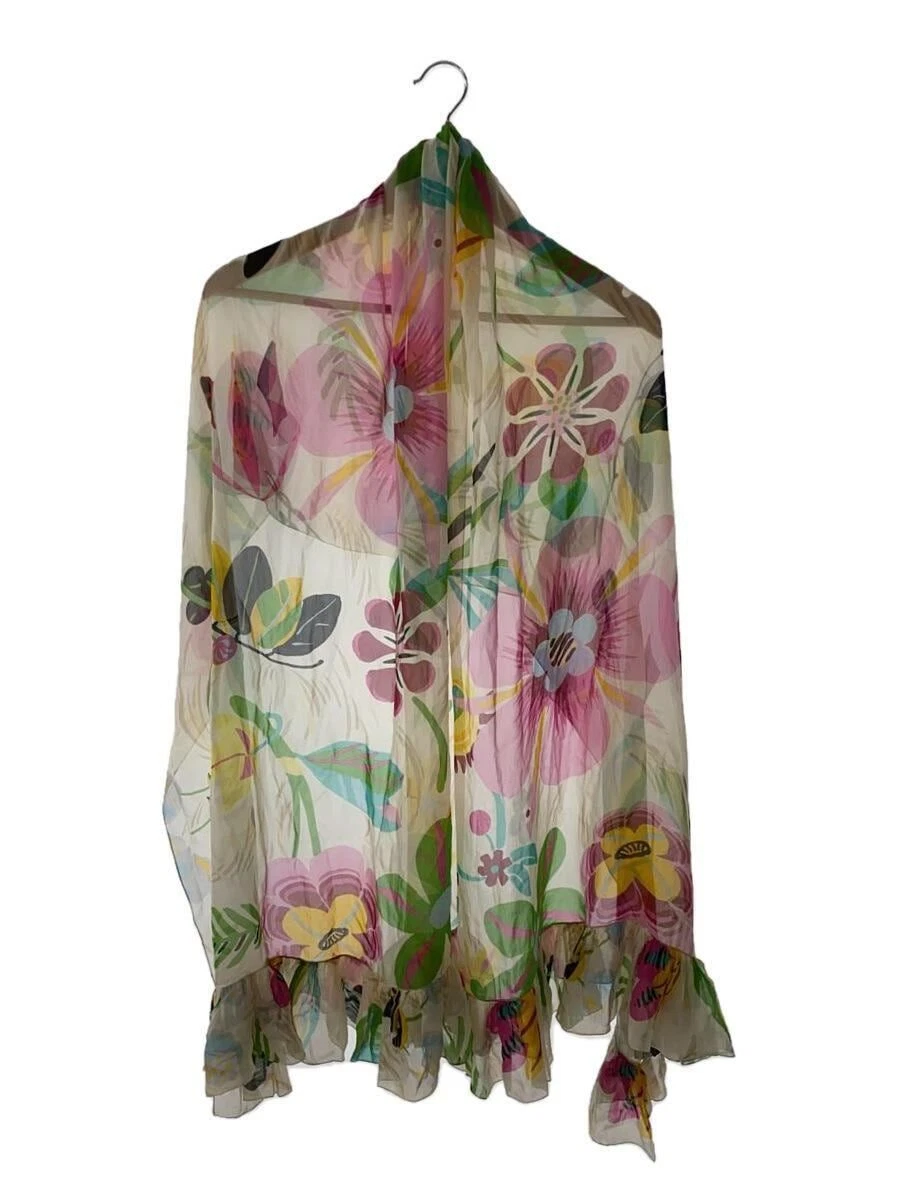 Foulard femme à volants GUCCI soie multicolore occasion