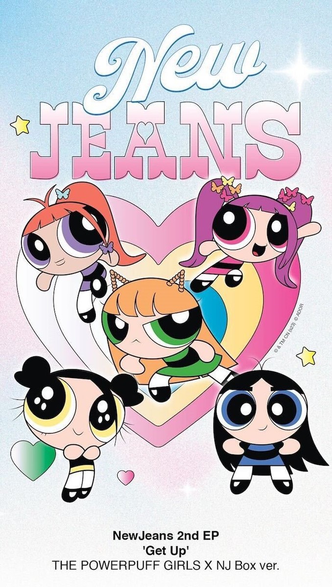NewJeans　Hello, NewME.BOX Amazon.com: NewJeans 2nd EP 'Get Up' The POWERPUFF GIRLS X