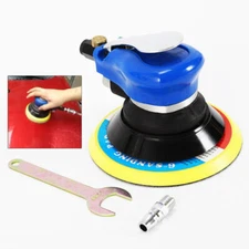 6'' Air Body Random Orbital Auto 7 Discs 150mm Palm Sander DA Buffing Sanding