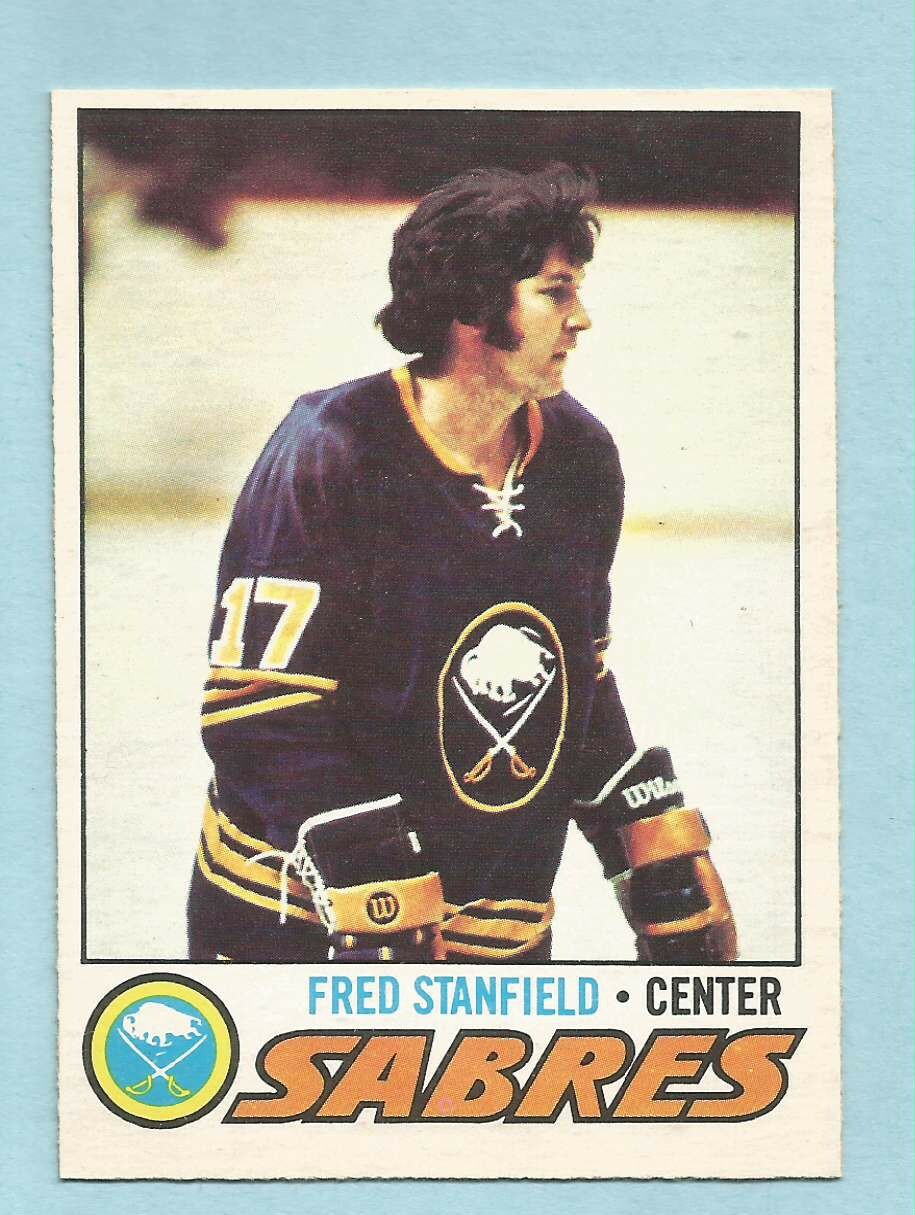 1977-78 OPC O-Pee-Chee Hockey Fred Stanfield #161 Buffalo Sabres NM/MT