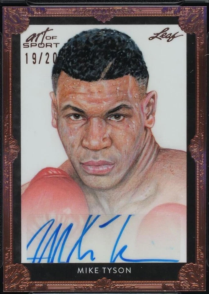 2021 Leaf Art of Sport - Mike Tyson #BA-MT1