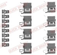 Quick Brake 109-1748 ZubehöRsatz, Scheibenbremsbelag FüR Lexus Mazda Suzuki