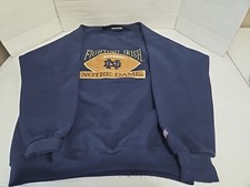 Vintage 90s Crable Sportswear Notre Dame Fighting Irish Sweatshirt YOUTH XL