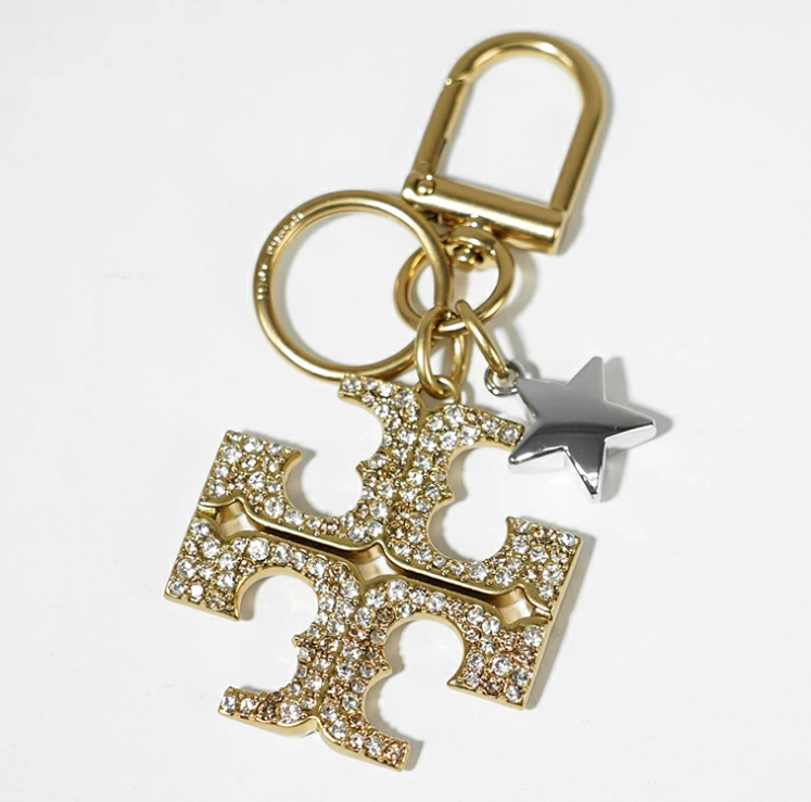Tory Burch KIRA PAVÉ STAR LOGO KEY CHARM 162213 | eBay