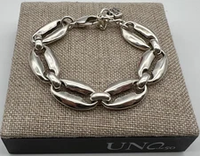 NEW Uno de 50 MERCI Silver Plated Link Bracelet
