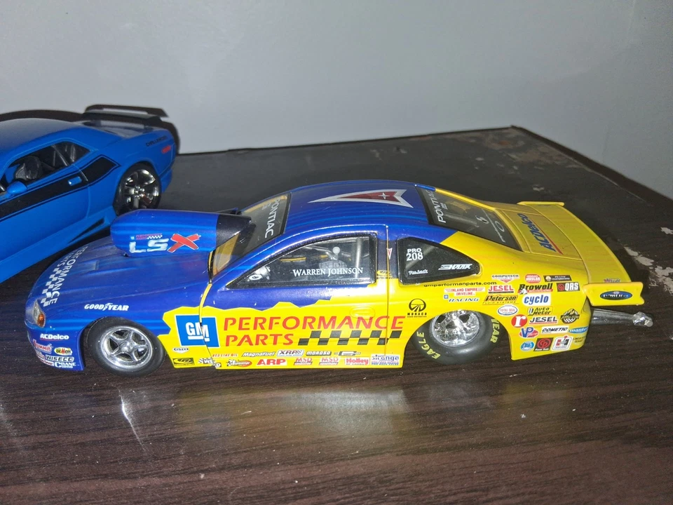 Action Warren Johnson GM Performance Pontiac GTO NHRA Pro Stock 1/24scale(Loose) - Image 2 of 4