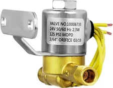 4040 Solenoid Valve for Aprilaire Humidifier - 24 Volt Brass Humidifier Water S