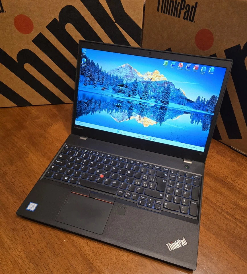 🔴Lenovo Thinkpad T570 i5-7200U 8gb RAM-256SSD 15,6"  Office 🔴 - Immagine 3 di 4