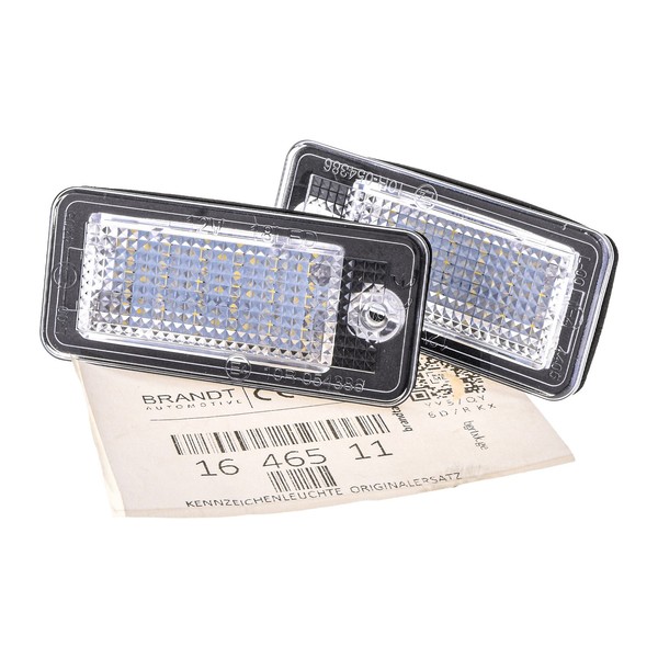 Kennzeichenbeleuchtung LED FüR Audi S4 A4 RS4 B6 Avant Cabrio 8E B6 B7 01-09-image