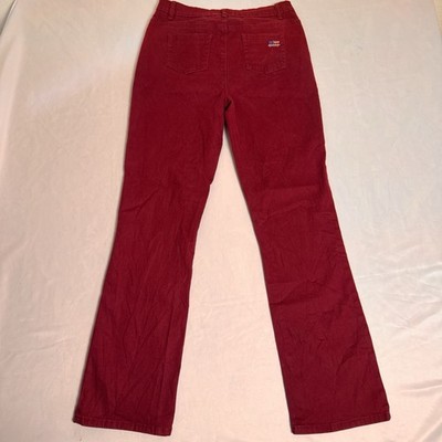 DG2 Diana Gilman Vintage Jeans Size 10T RED AMERICAN FLAG TALL