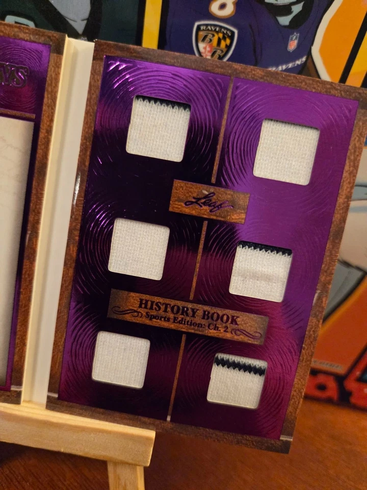 2025 Leaf History Book Chapter 2 Ichiro Suzuki Auto & 6-Patch Card /10 - Image 4 of 4