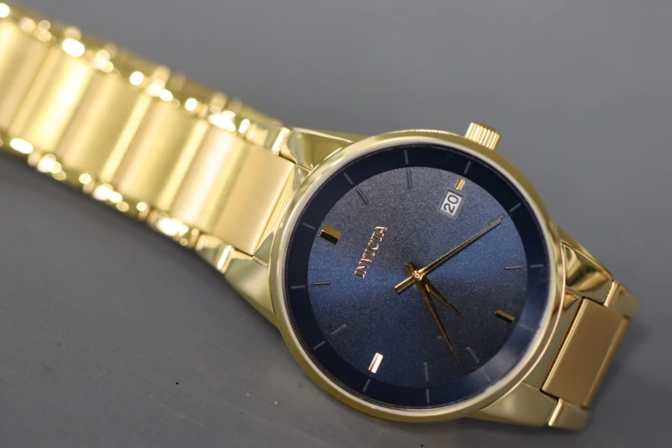 Invicta Specialty Quartz Blue Dial Yellow Gold-tone Ladies Watch 29492. - Image 3 of 4