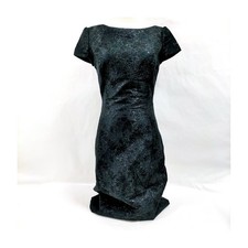 Prada Ladies Black Wool Silk Polyester Dress Size 40 Italy 4151667