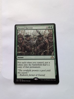 MTG Second Harvest Shadows Over Innistrad