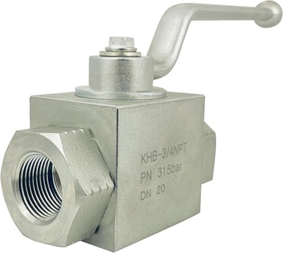 #ad 4568 PSI High Pressure Shut Off 2 Way Hydraulic Ball Valve KHB 3 4quot; NPT $33.99