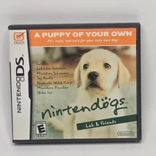 Nintendogs: Lab & Friends (Nintendo DS, 2005) CIB Tested