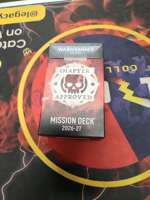 Chapter Approved Mission Deck 11th Edition Warhammer 40K -SEALED-