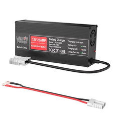 14.6V 20A Battery Charger for 12V LiFePO4 li-ionBattery Deep Cycle Rechargeable