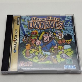 Vhtf In Good Working Order Sega Saturn Three Dirty Dwarves Segasaturn Ss Retro J
