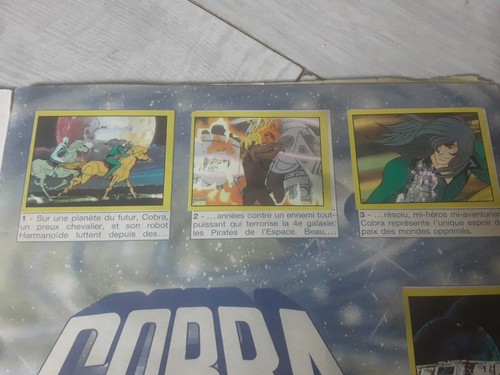 PANINI COBRA ALBUM YEAR 1982 COMPLETE with poster sticker club Dorothée size 1 - Picture 11 of 19