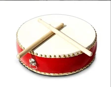 10 Inch Flat Drum Portable for Party Hibachi Party Prop Trick