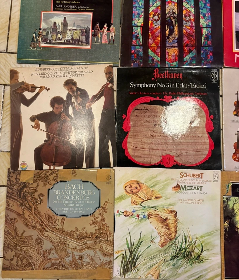 Large Vinyl Records Job Lot Classical Music 12" Mozart Beethoven Bach & More X20 - Image 2 of 4