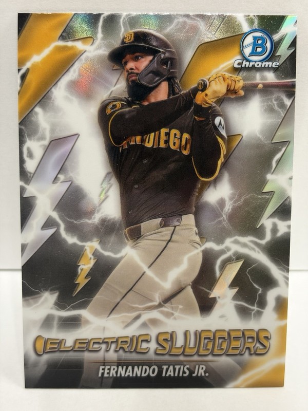 Fernando Tatis Jr 2026 Bowman Chrome Electric Sluggers ES-3 San Diego Padres