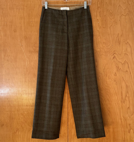 Maison Margiela, Vintage Martin Margiela Fall 2003 Exposed Lining Plaid Pants size 38