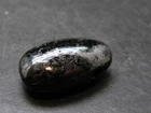 Nuumite Nuummite Metal Free Pendant From Greenland - 1.1" - 12.76 Grams