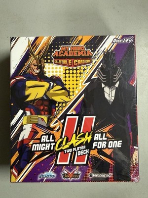 Jasco My Hero Academia All Might Clash All for One 2 Player Battle Card Game TCG