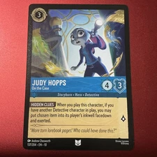 Judy Hopps On the Case 137/204 Whispers in the Well Disney Lorcana