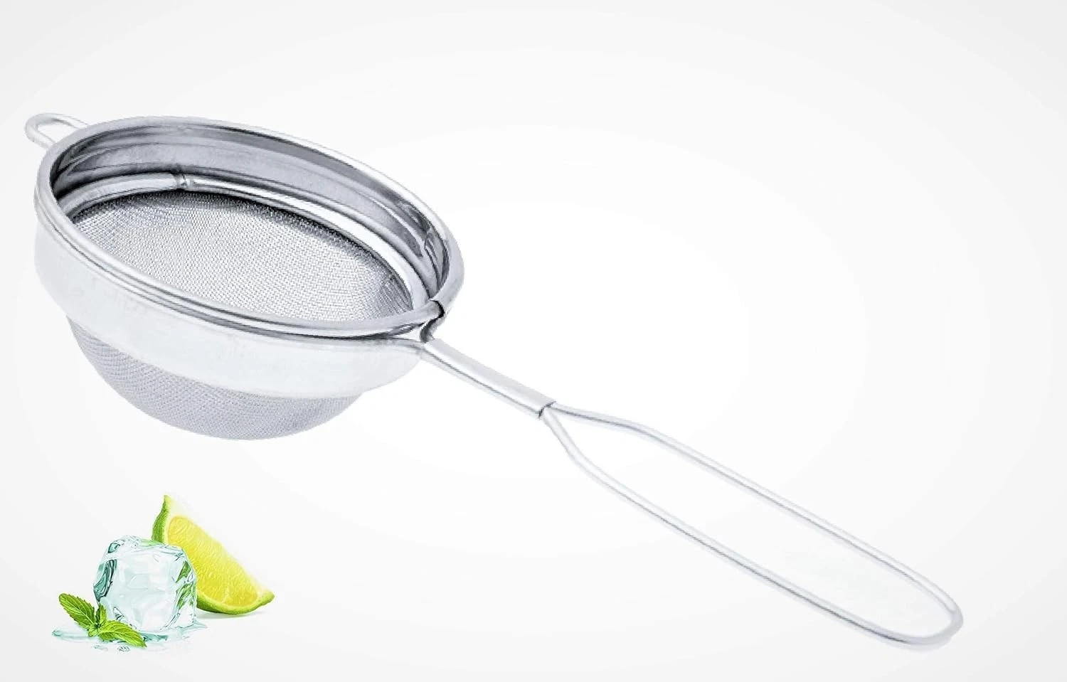Stainless Steel Tea Strainer, Chalani, 8 cm, Medium