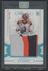2020 Panini Flawless Platinum Joe Burrow Bengals RC Rookie 3-Color Patch 1/1