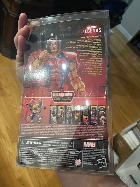 6-дюймовая экшн-фигурка Hasbro Marvel Legends Series X-Force Marvel's Warpath BAF - Изображение 2 из 2